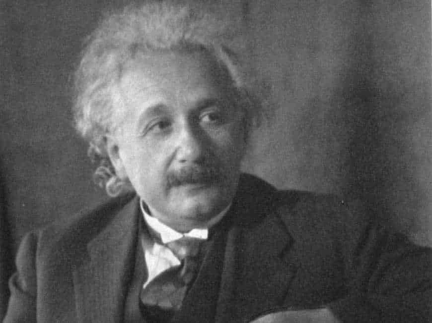 Albert Einstein (ảnh: Wikimedia commons)